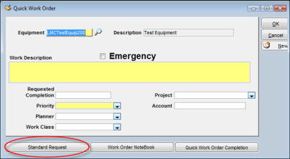 Working with the Five Work Order Types